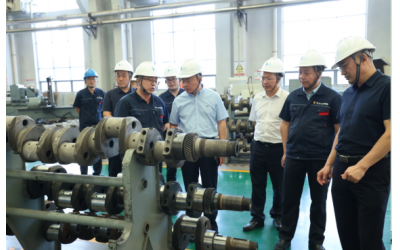 水發集團總（zǒng）經理助理、安全總監馮建忠一行到勝動集團調研指導